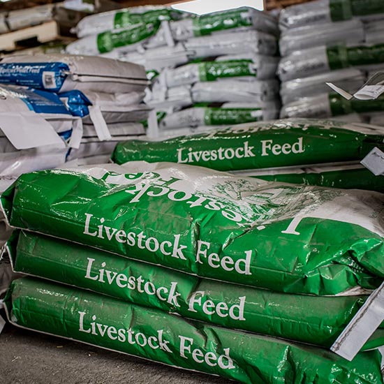 Walker's Farm Livestock feed bags